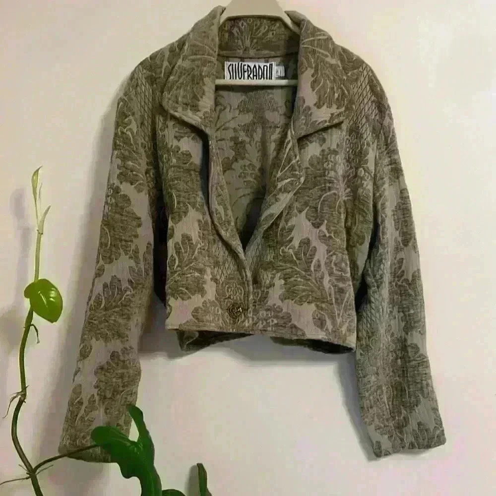 Olive Vintage Silverado Tapestry Jacket